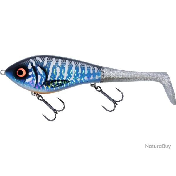 Poisson Nageur Westin Swimtail Suspending 10cm 10cm 34g Lagoon Pike