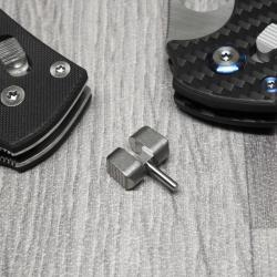 Spyderco Manix 2 Ball Cage TITANE