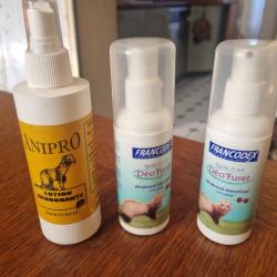 Lot de 3 d&eacute;odorants insectifuges pour furet