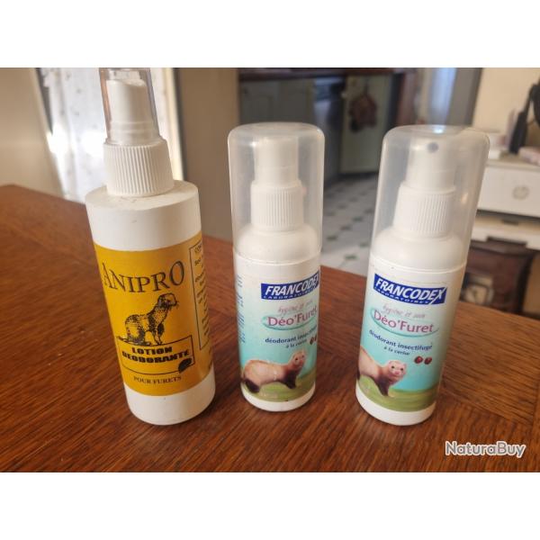Lot de 3 d�odorants insectifuges pour furet