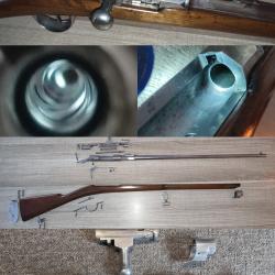 Fusil gras de cadet en calibre d'origine 11mm Cadet canon ray&eacute; absolument miroir &eacute;tat exceptionnel