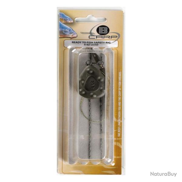 MONTAGE CARPE B-CARP READY TO FISH SAFETY RIG 2 42G