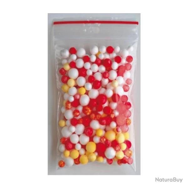 BILLES DE POLYSTYRENE ARCA 4-8 MM BLANC