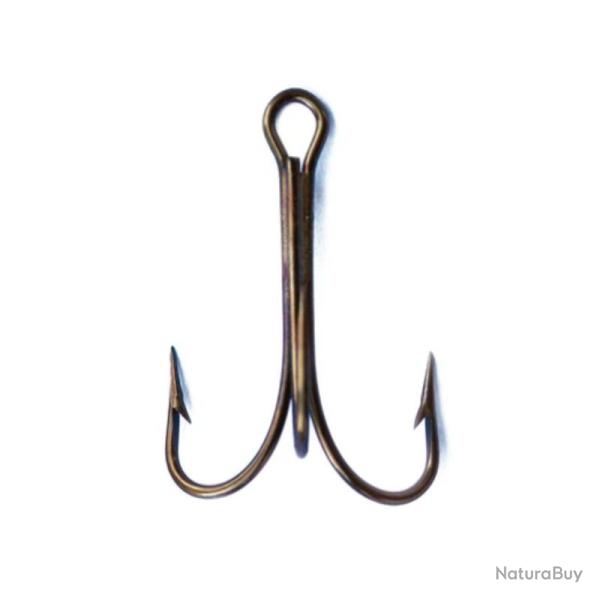 HAMECONS TRIPLES MUSTAD 3551 BRONZE - 25 PIECES 1/0