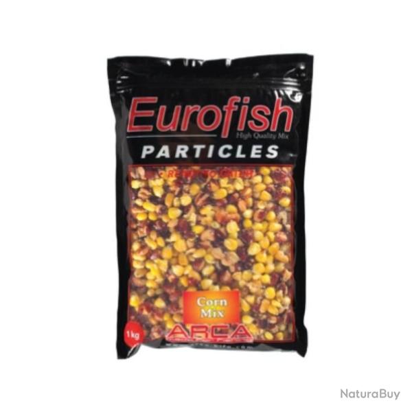 GRAINES CUITES EUROFISH PARTICLES 1 KG CORN MIX