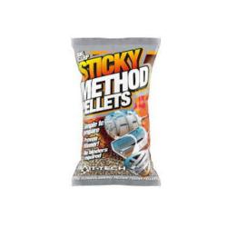 PELLETS BAIT-TECH STICKY METHOD MICRO 2 MM - 700 G NATUREL