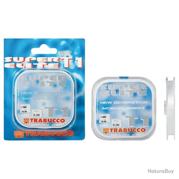 NYLON TRABUCCO SUPER ELITE T1 TOURNAMENT 50 M 8/100