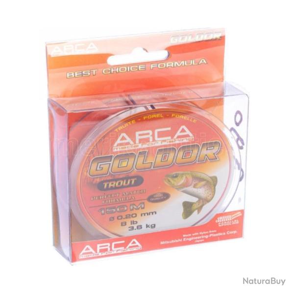NYLON ARCA GOLDOR TROUT 150 M 18/100