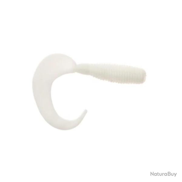 LEURRES SOUPLES ARCA SEDUCTO SWIM TAIL - 10 PIECES WHITE 2,5CM