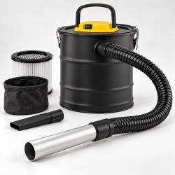 Aspirateur &agrave; Cendres 20 L 1600 W - 17 kPa - Soufflerie - Po&ecirc;le Chemin&eacute;e Barbecue