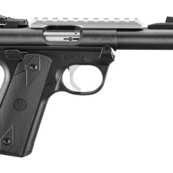 Promo Pistolet Ruger Mark IV avec rail - Cal. 22 Lr - Noir