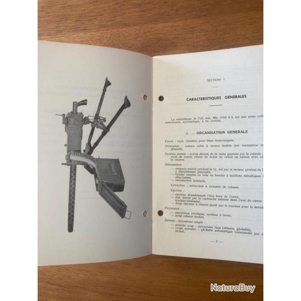 Notices sur les fusils mitrailleurs et mitrailleuses