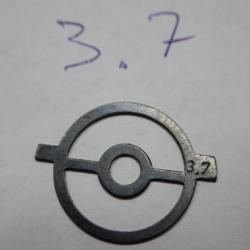 Iris, guidon, grain pour tunnel de dioptre. Taille 3.7 Rond. Diam&egrave;tre 17,1 mm