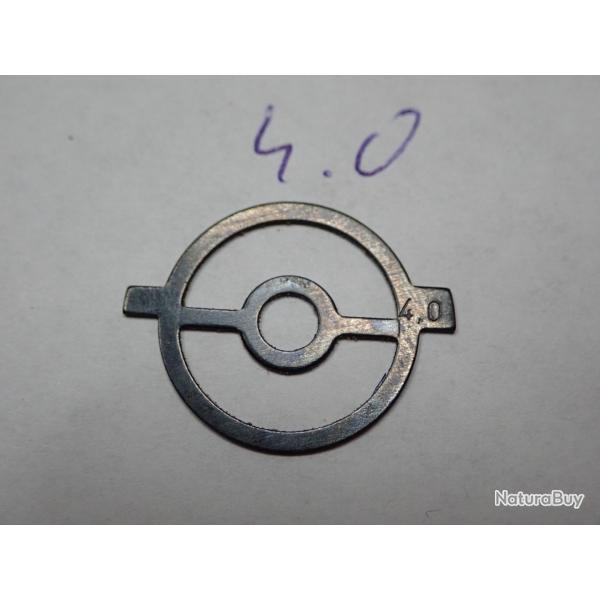 Iris, guidon, grain pour tunnel de dioptre. Taille 4.0 Rond. Diam�tre 17,1 mm
