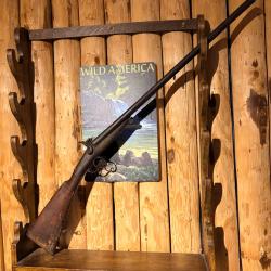 ENCHERES 1� - FUSIL A BROCHE CALIBRE 16 - A RESTAURER - CAT. D
