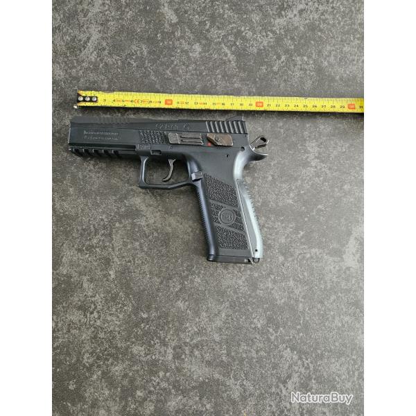 pistolet CO2 ASG CZ P-09 Blowblack 4.5 mm + accessoires