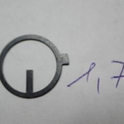 Iris, guidon, grain pour tunnel de dioptre. Grain taille 1,7 - Diam&egrave;tre 17,1 mm