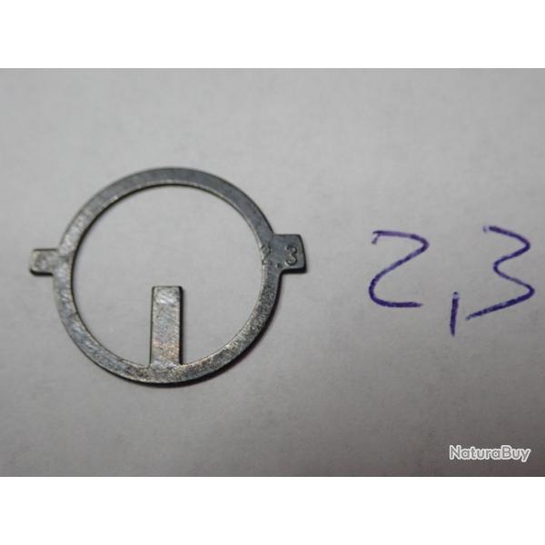Iris, guidon, grain pour tunnel de dioptre. Grain taille 2.3 - Diam�tre 17,1 mm