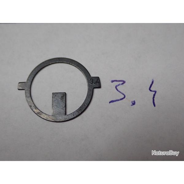 Iris, guidon, grain pour tunnel de dioptre. Grain taille 3.4 - Diam�tre 17,1 mm