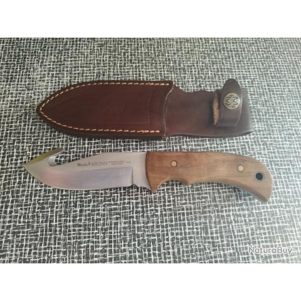 Couteau de de pesage muela bisonte