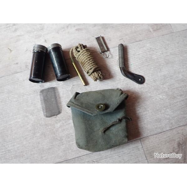 Kit ou trousse de nettoyage pour carabine, fusil K11 ou K31, STG, Fass 57 / Rubin Suisse