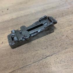 Hausse pour fusil remington rolling block suedois mod&egrave;le 1867 incomplete