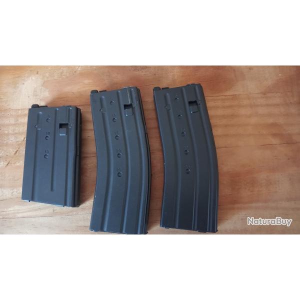 TROIS CHARGEURS A GAZ POUR TYPE 89 TOKYO MARUI