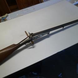 FUSIL DE CHASSE COLLECTION CALIBRE 16 TYPE LEFAUCHEUX A BROCHE