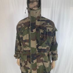 Parka Gu&eacute;rilla/ Smock arm&eacute;e fran&ccedil;aise camouflage CCE neuve taille 88 avec filet facial