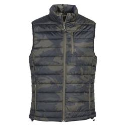 DV26   Gilet Matelass&eacute; Camo TREK