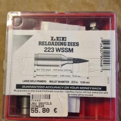 Jeu de 2 outils LEE cal. 223 WSSM - HILMAR SUPER DESTOCK !!!