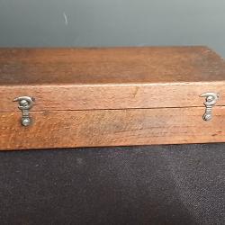tr&egrave;s joli coffret ancien " pierre a aiguiser "   XIXe si&egrave;cle