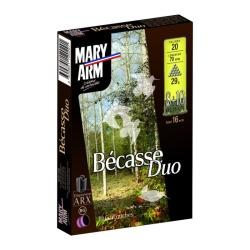 LOT DE 50 CARTOUCHES MARY ARM BECASSE DUO CAL 20X70 ARX  29GR N&deg;8+10