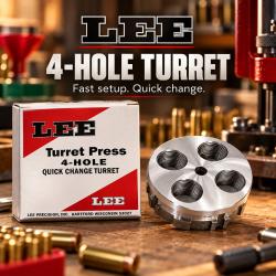 Lee Precision - Lee 4-Hole Turret - Lee 4-Hole Turret