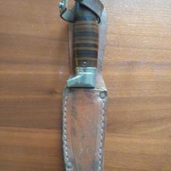 Couteau type bowie, scout sheffiled