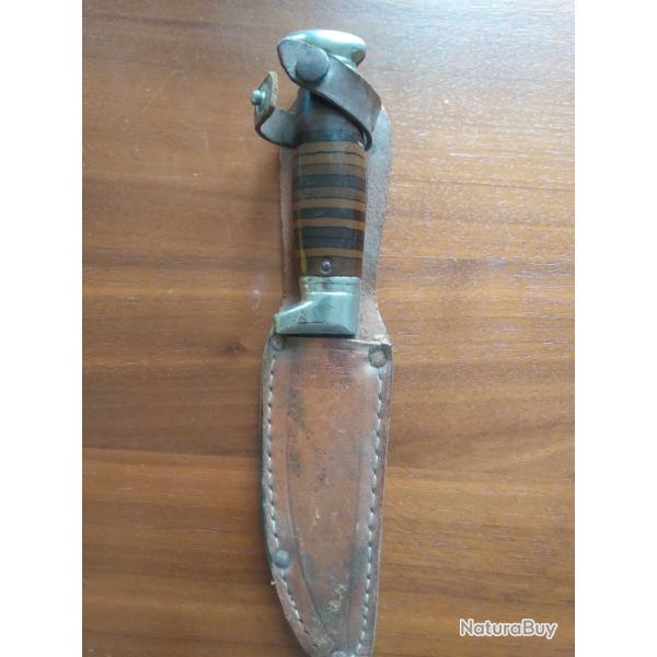 Couteau type bowie, scout sheffiled