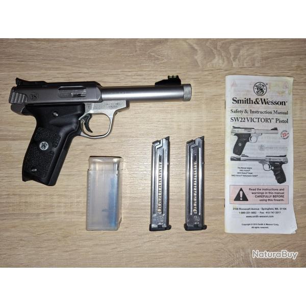 Pistolet 22 lr filet� Smith & Wesson Victory