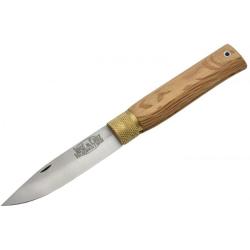 Couteau JOSE DA CRUZ Luxurious 85mm JD30 Tigerwood inox