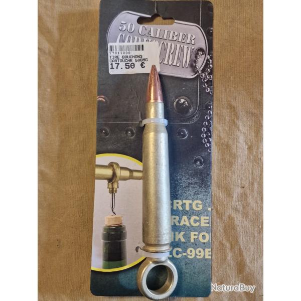Tire-bouchon cartouche cal. 50BMG - HILMAR SUPER DESTOCK !!!