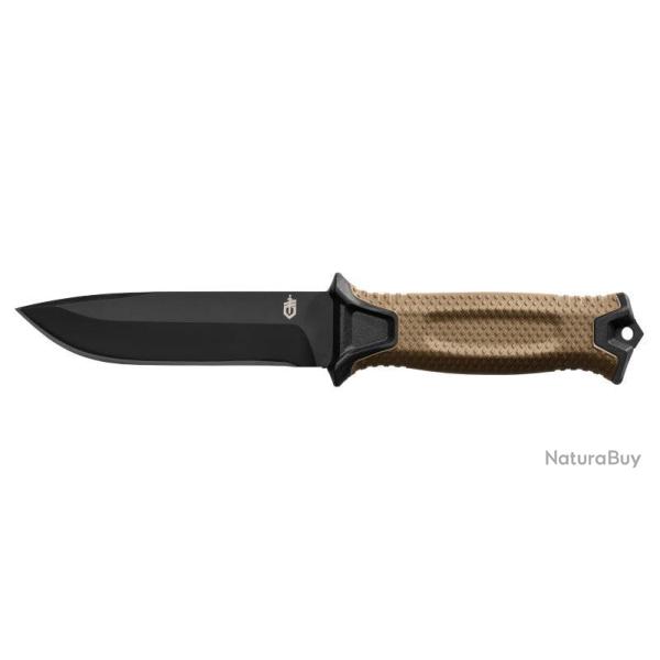 Couteau Gerber Strongarm lame fixe avec �tui MOLLE - Coyote FE, lame 122 mm, �tui Cordura MOLLE