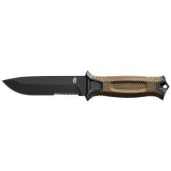 Couteau Gerber Strongarm lame fixe avec &eacute;tui MOLLE - Lame mixte 127 mm, &eacute;tui Kydex