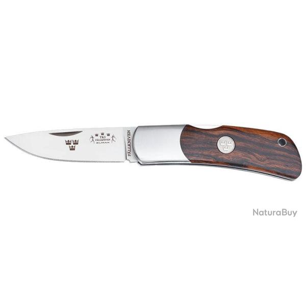 Couteau pliant Fallkniven Tre Kronor TK3 bois de fer