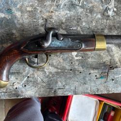 Pistole d'ar&ccedil;on model 1822 T manufacture Maubeuge