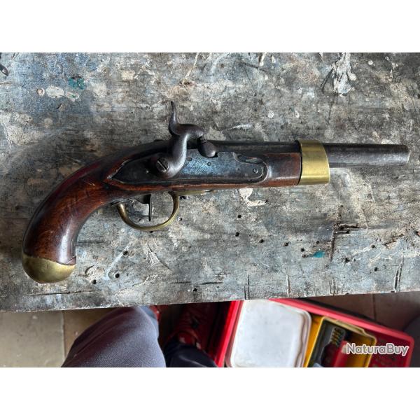 Pistole d'ar�on model 1822 T manufacture Maubeuge