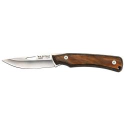 Couteau pliant Wildsteer K-NIF manche en bois stabilis&eacute;