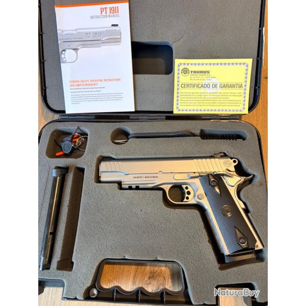 ENCHERES 1� - TAURUS PT 1911 - 45ACP