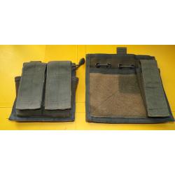 LOT DE 2 POCHETTES PORTE CHARGEURS POUR GILET , DEFCON 5  ,  ETAT VOIR PHOTOS . POUR TOUT RENSEIGNEM