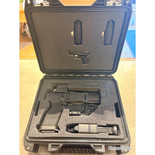 ENCHERES 1� - *ETAT NEUF* CANIK PRIME RADIAN 9X19 - POINT ROUGE OSIGHT