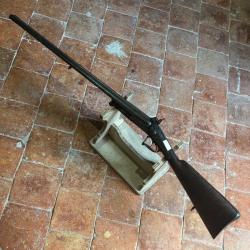 Pr&eacute;sentoir &agrave; fusil en bois