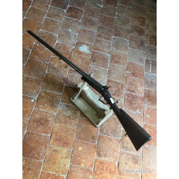 Pr�sentoir � fusil en bois